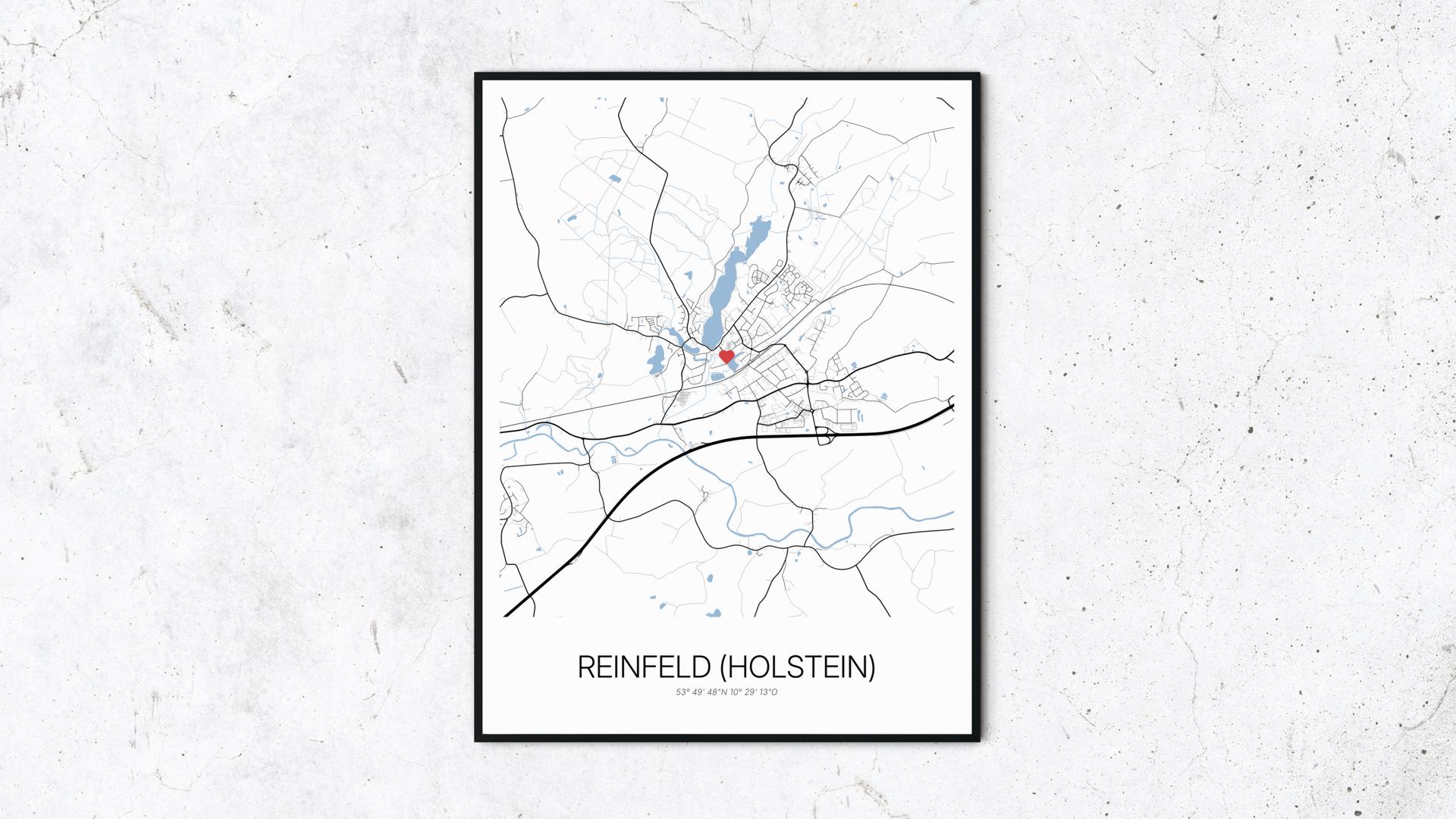 Cartida Poster von Reinfeld (Holstein) SchleswigHolstein Deutschland